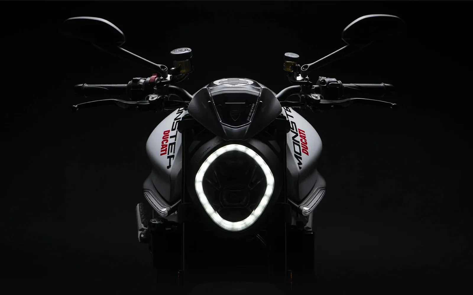 2024 Ducati Monster Plus Iceberg White