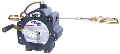 3M™ EZ-Line Retractable Horizontal Lifeline, 60 ft, Carabine, 310 lb Capacity, 7605060