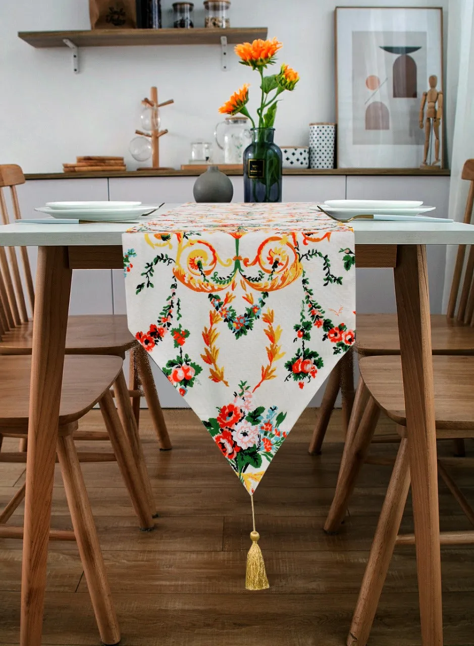 6 & 8 Seater Dining Table Runner-Secret garden