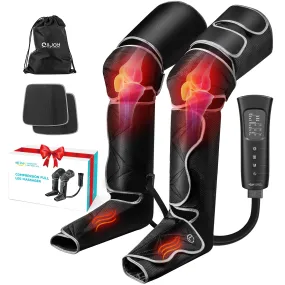 ALLJOY Leg & Foot Massager with 3x2 Air Compression and Heat