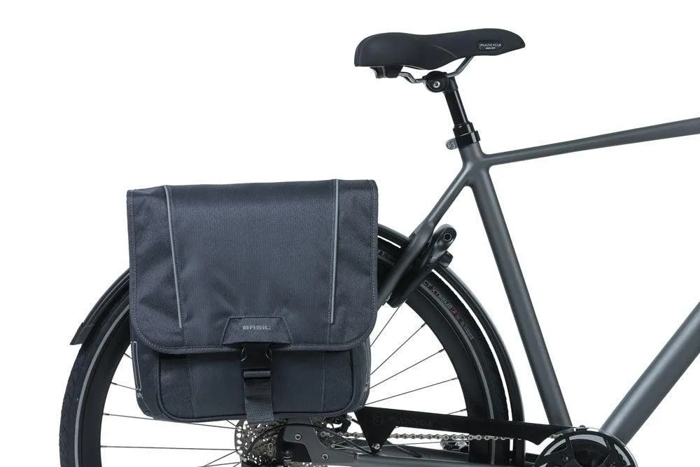 Basil Sport Design 32L Double Bicycle Bag - Graphite