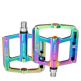 Bicycle Pedals NanLio MG007 Ultralight 3 Sealed Bearings Cycling Aluminium Alloy MTB Pedals Bike Flat BMX Bike Accessories