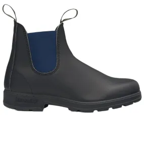 Blundstone 1917 Boots - Black with Navy Elastic