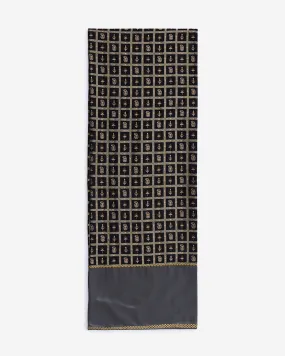 Brindavan Powdi Silk Table Runner