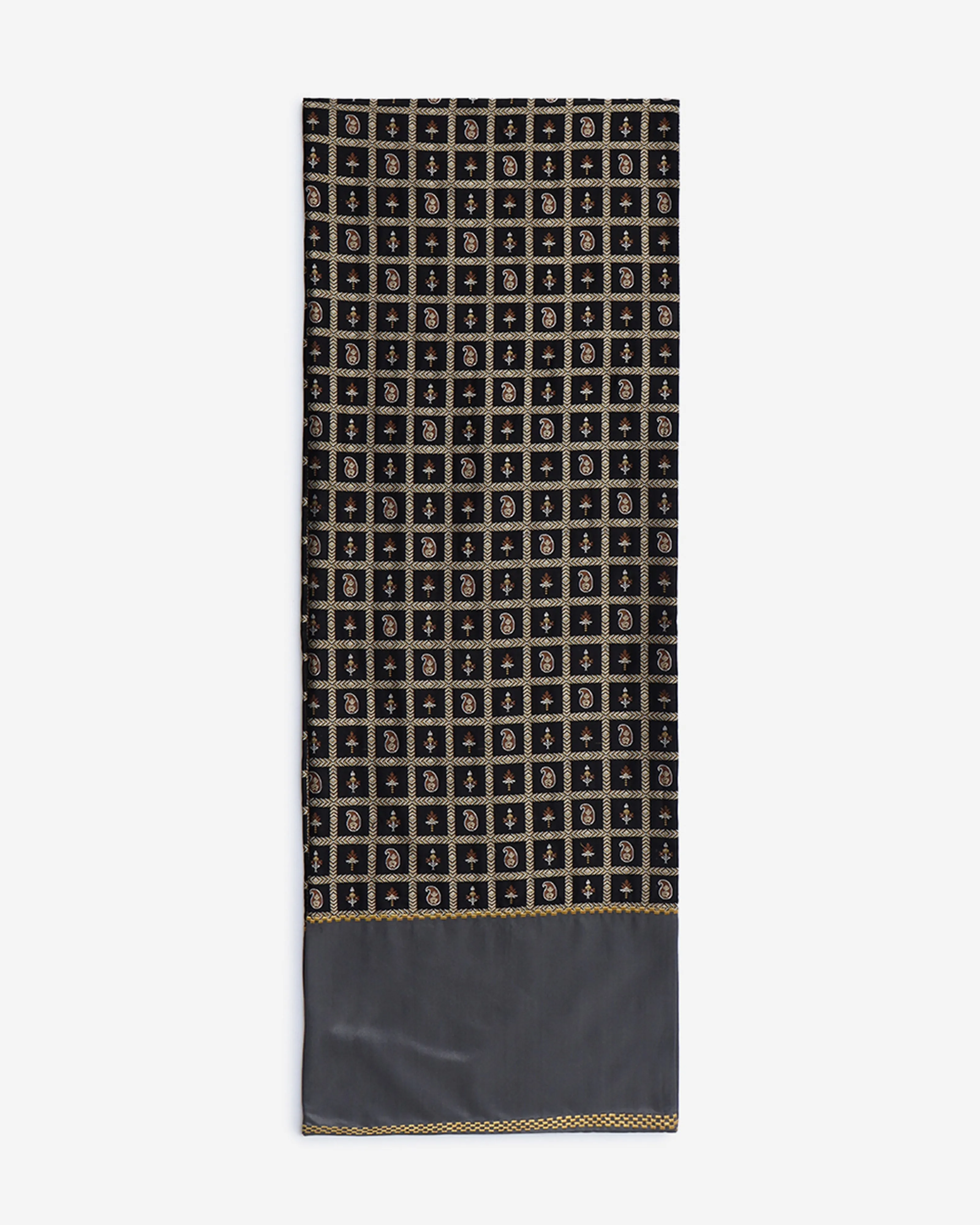 Brindavan Powdi Silk Table Runner