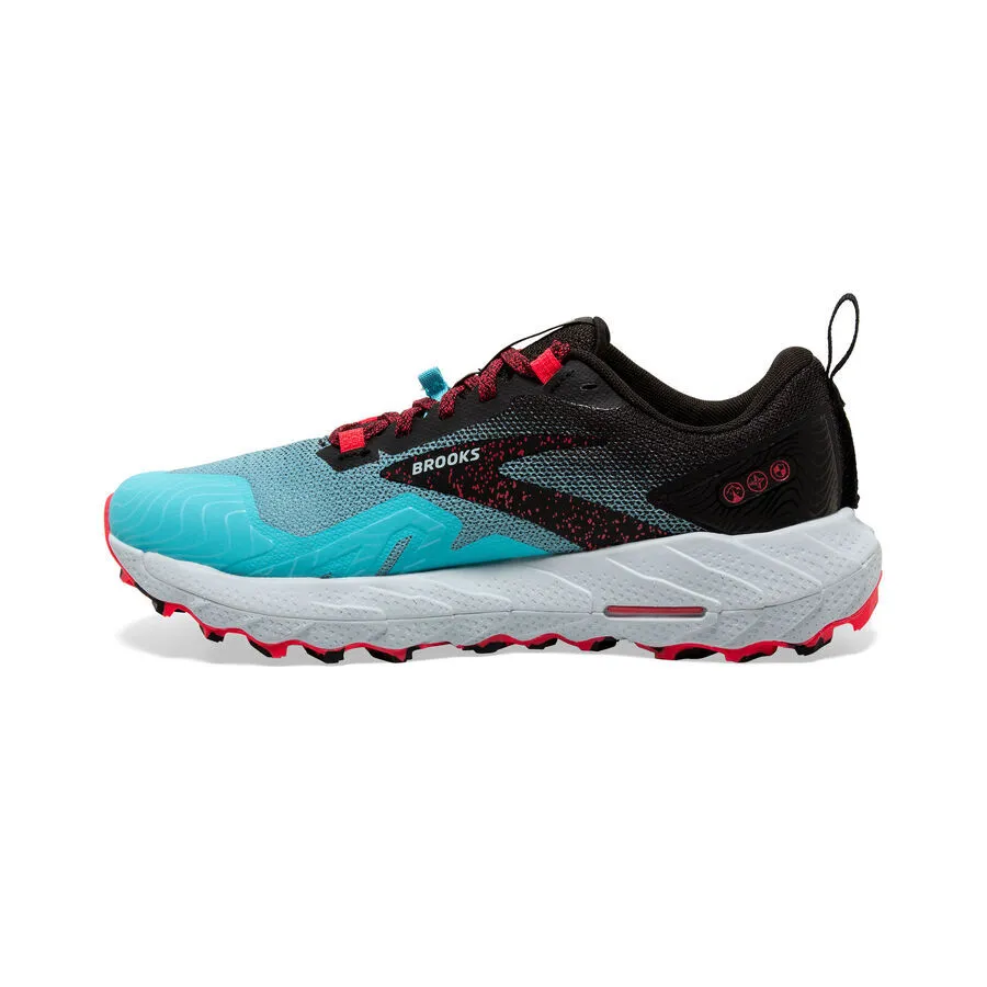 Brooks Cascadia 17 | Bluefish / Black / Diva Pink | Womens