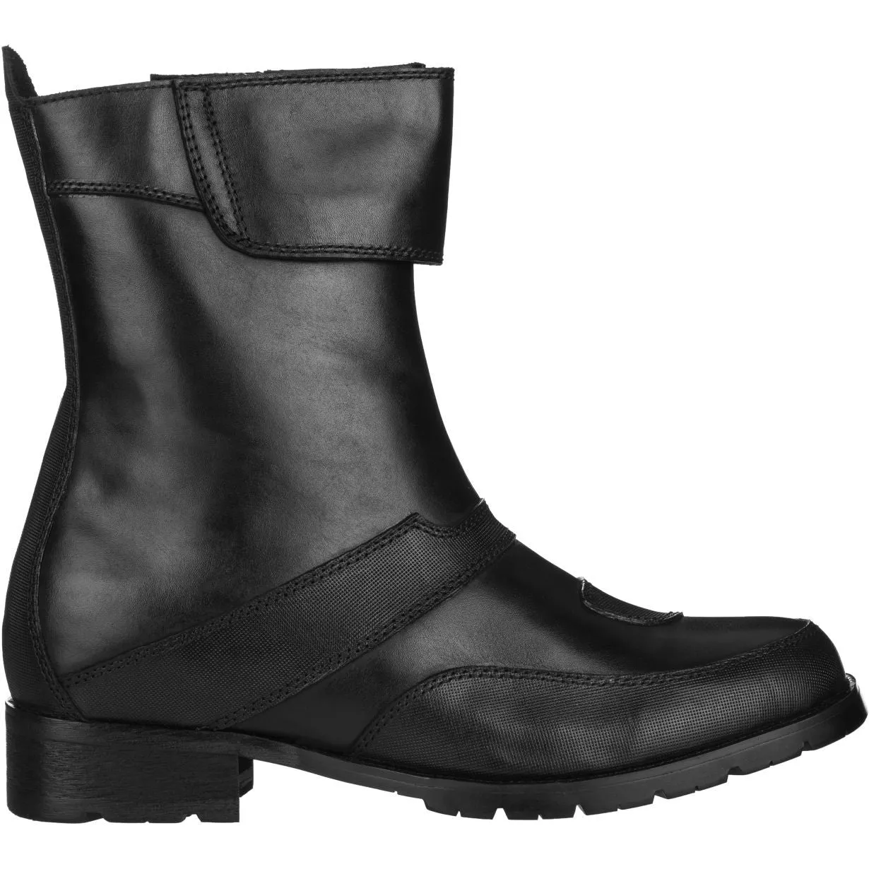 CALTO Zipper High-Top Biker Boots - 3.3 Inches - G6252