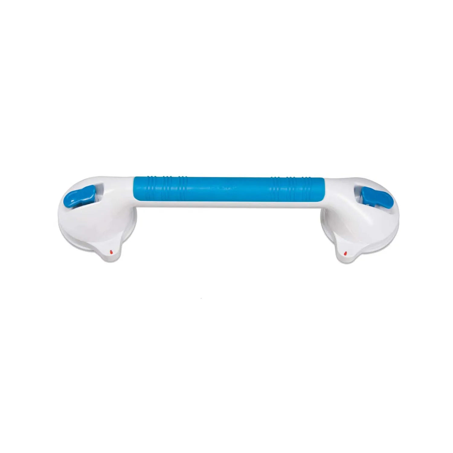 Carex Ultra Grip 12" or 16" Grab Bar, White w/ Blue Details