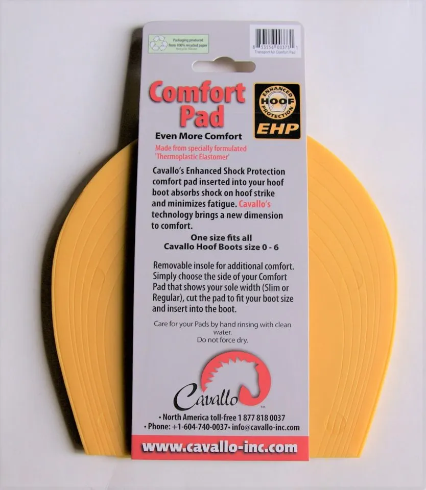 Cavallo Comfort Pad Yellow