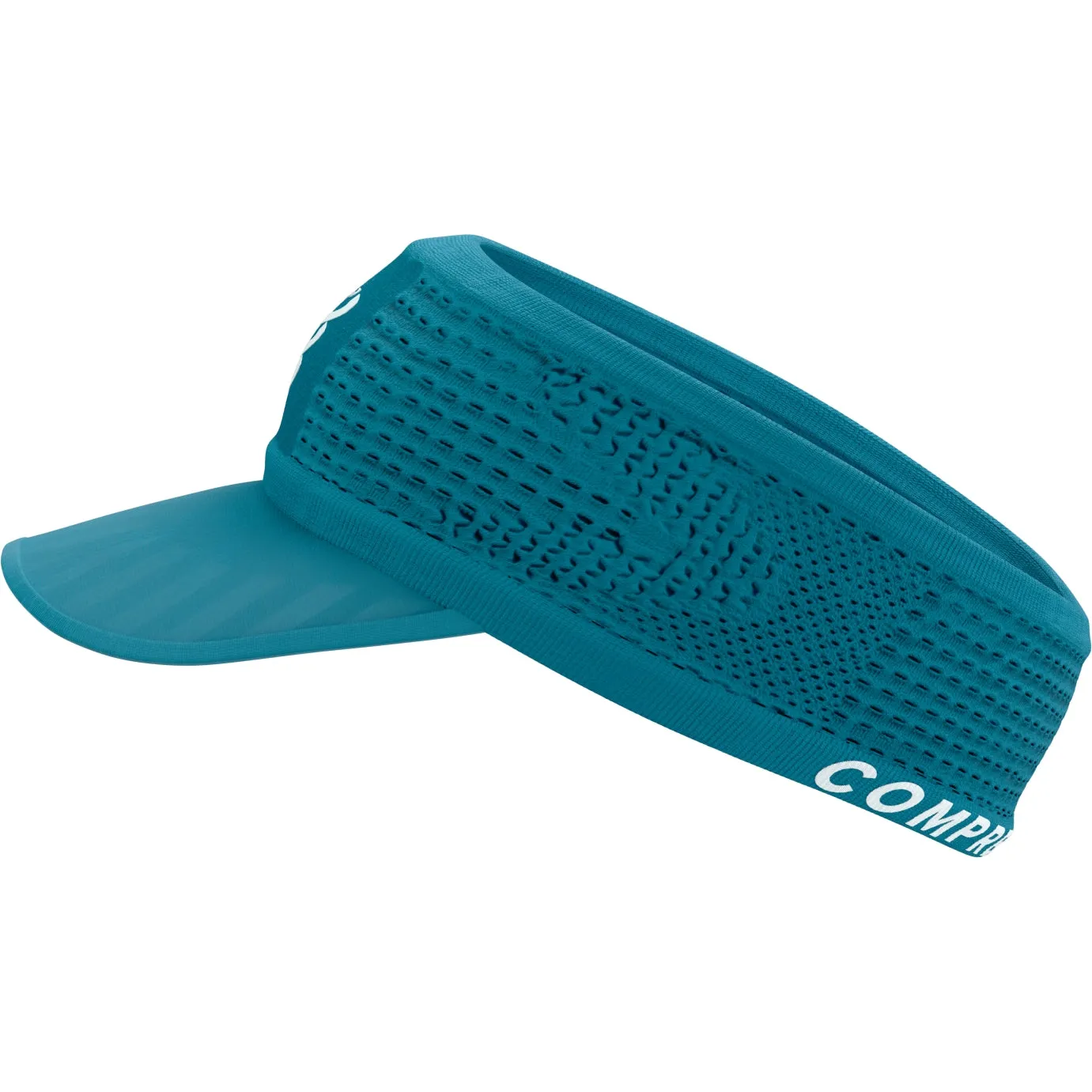 Compressport Unisex's Spiderweb Headband ON/OFF - Mosaic Blue