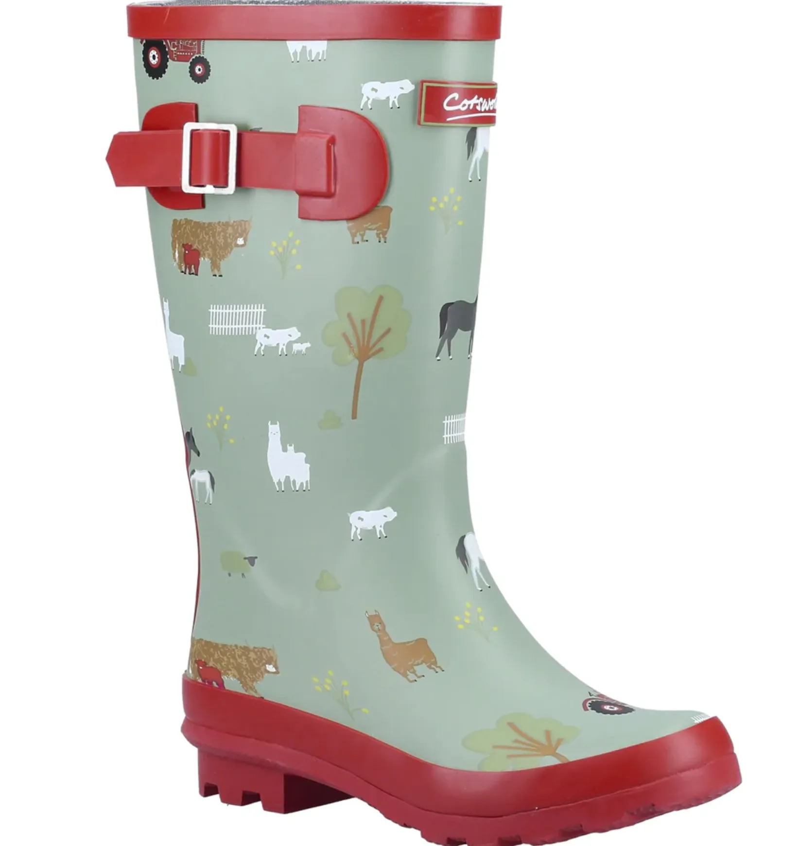 Cotswold Kids Farmyard Wellington Boots Unisex