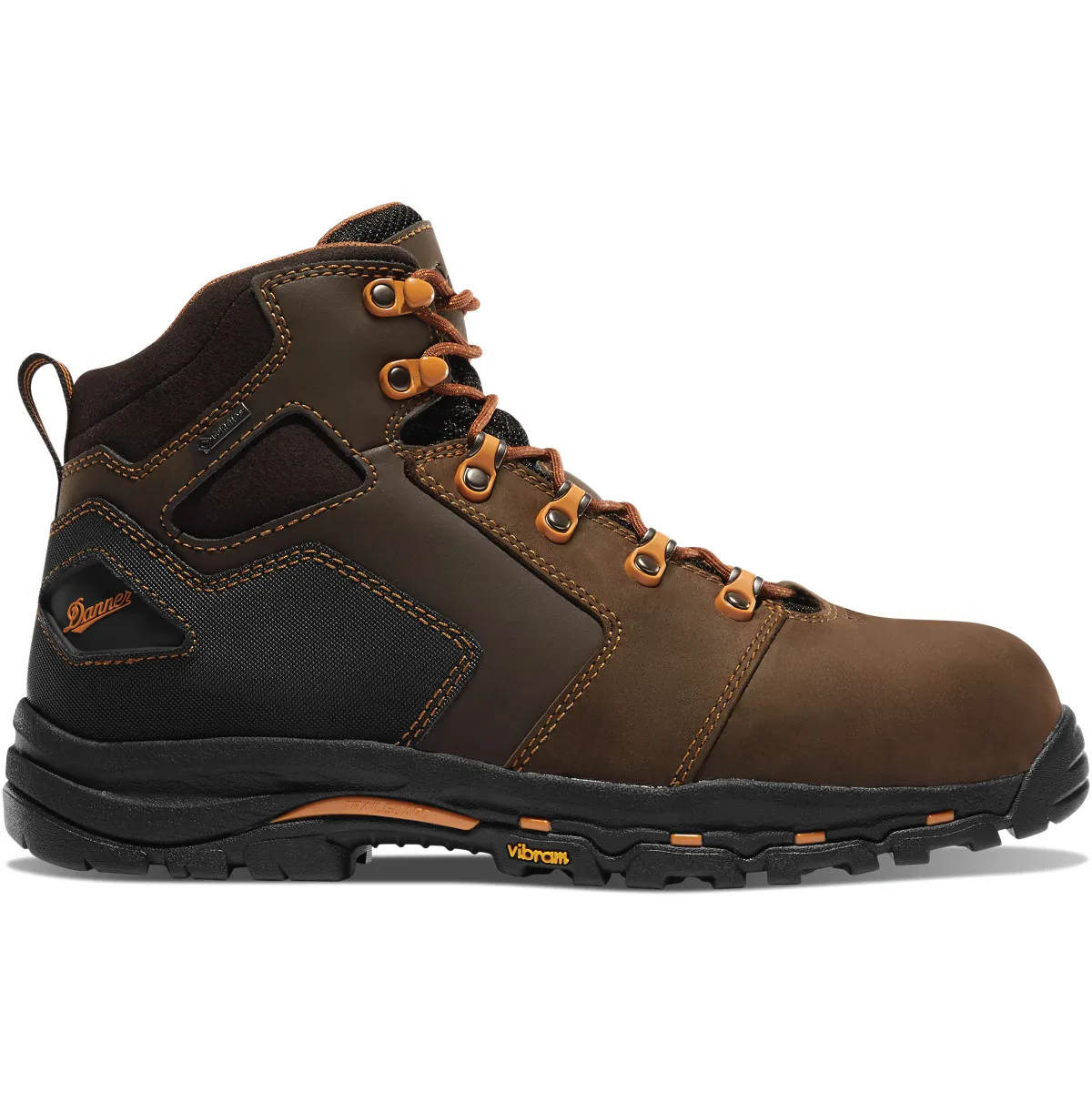 Danner Mens Vicious 4.5 Inch Safety Toe Work And Outdoor Boot