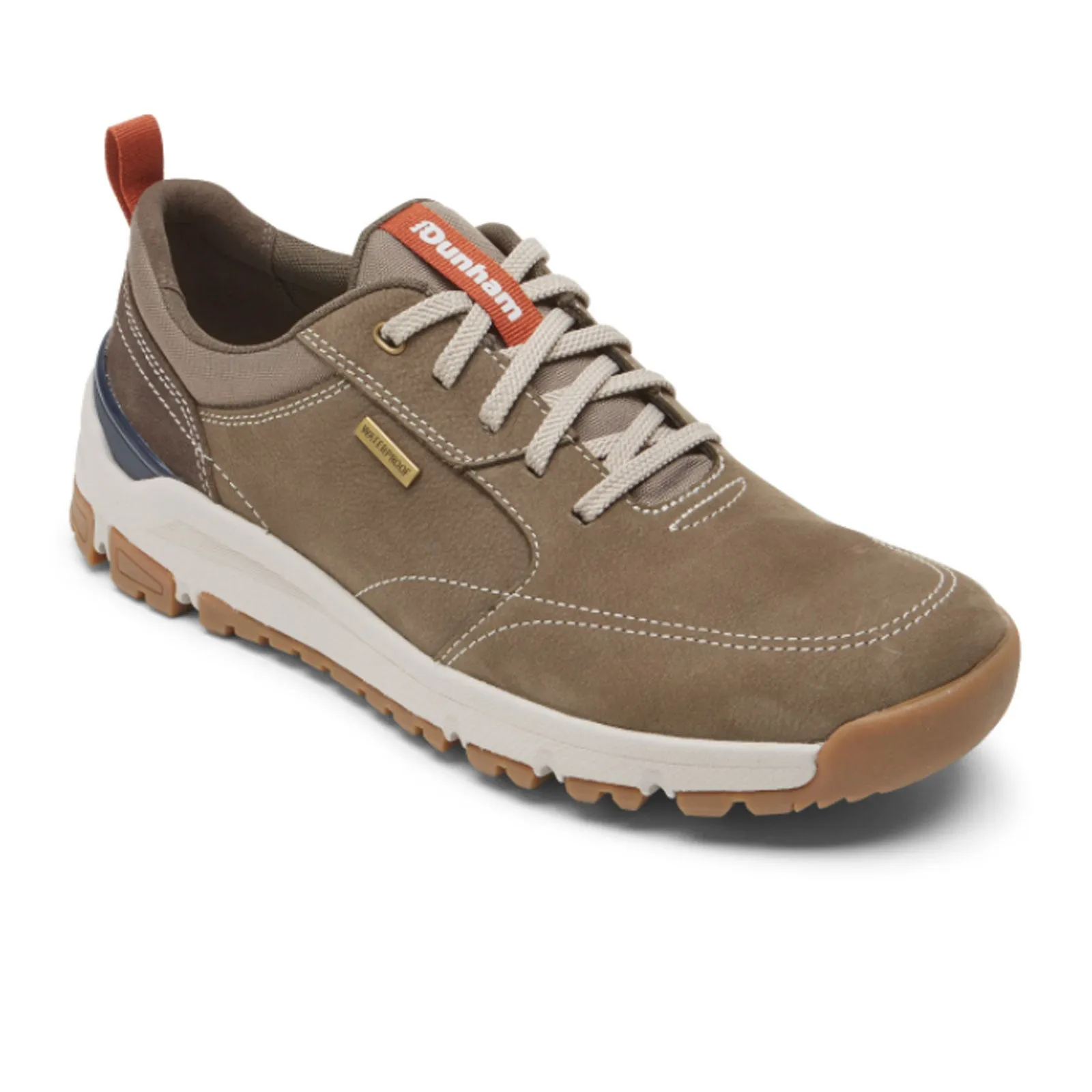 Dunham Glastonbury Ubal II Trail Shoe (Men) - Breen Nubuck/Suede