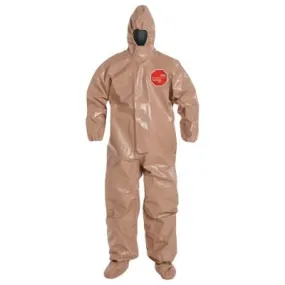 DuPont™ Tychem CPF3 with attached Hood, Socks and Boot Flap, , 5X-Large, C3128T-5X-BN