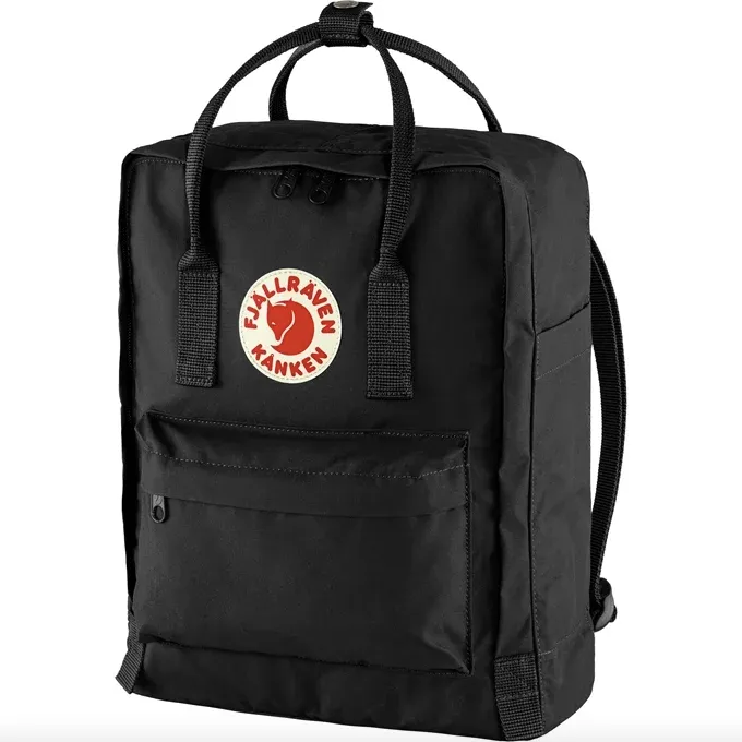 Fjallraven Kanken Backpack in Black