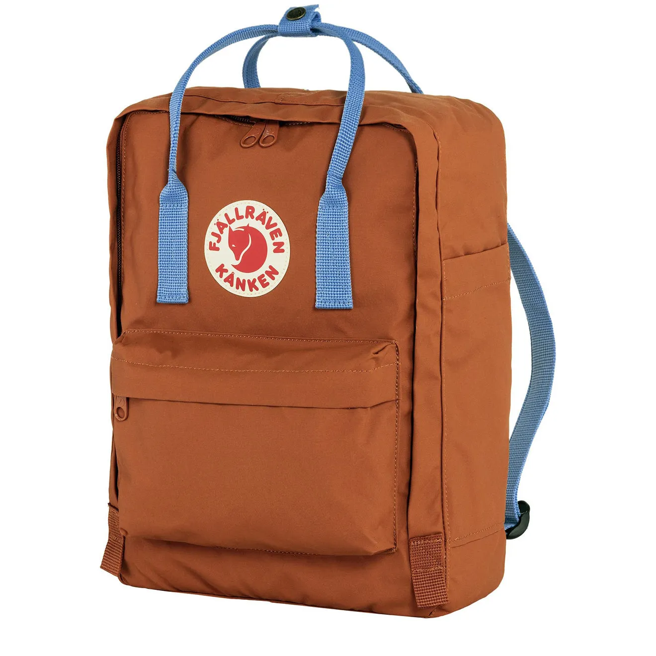 Fjallraven Kanken Classic Backpack Terracotta Brown / Ultramarine