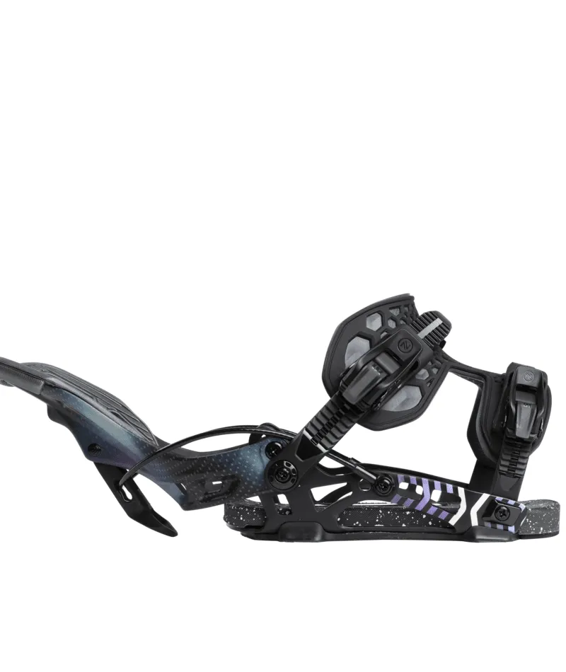 FLOW NX2 Fusion Snowboard Bindings Spaceblack 2025