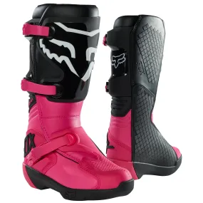 Fox Racing Womens Comp Buckle Offroad Boots Black/Pink