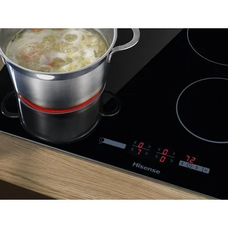 Hisense E6431C 59.5cm Ceramic Hob Black