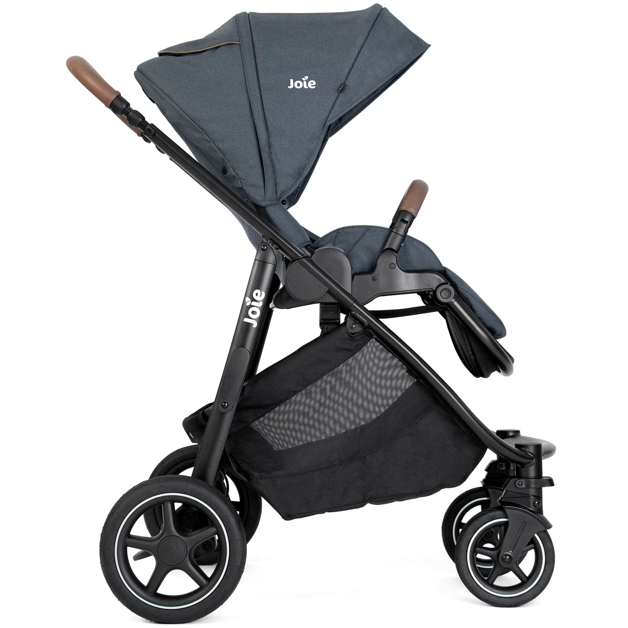 Joie Versatrax Pushchair and Ramble XL Carrycot in Moonlight