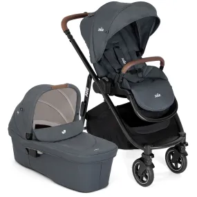 Joie Versatrax Pushchair and Ramble XL Carrycot in Moonlight