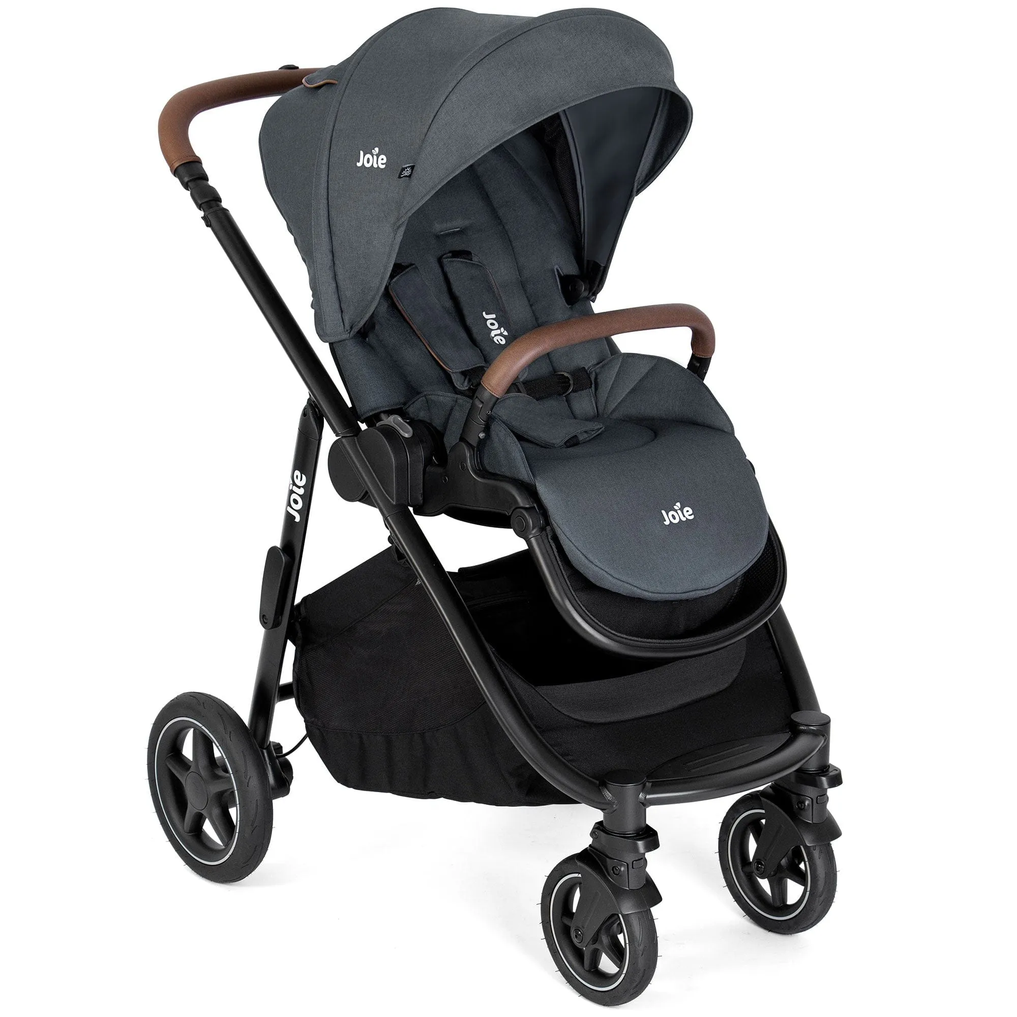 Joie Versatrax Pushchair and Ramble XL Carrycot in Moonlight