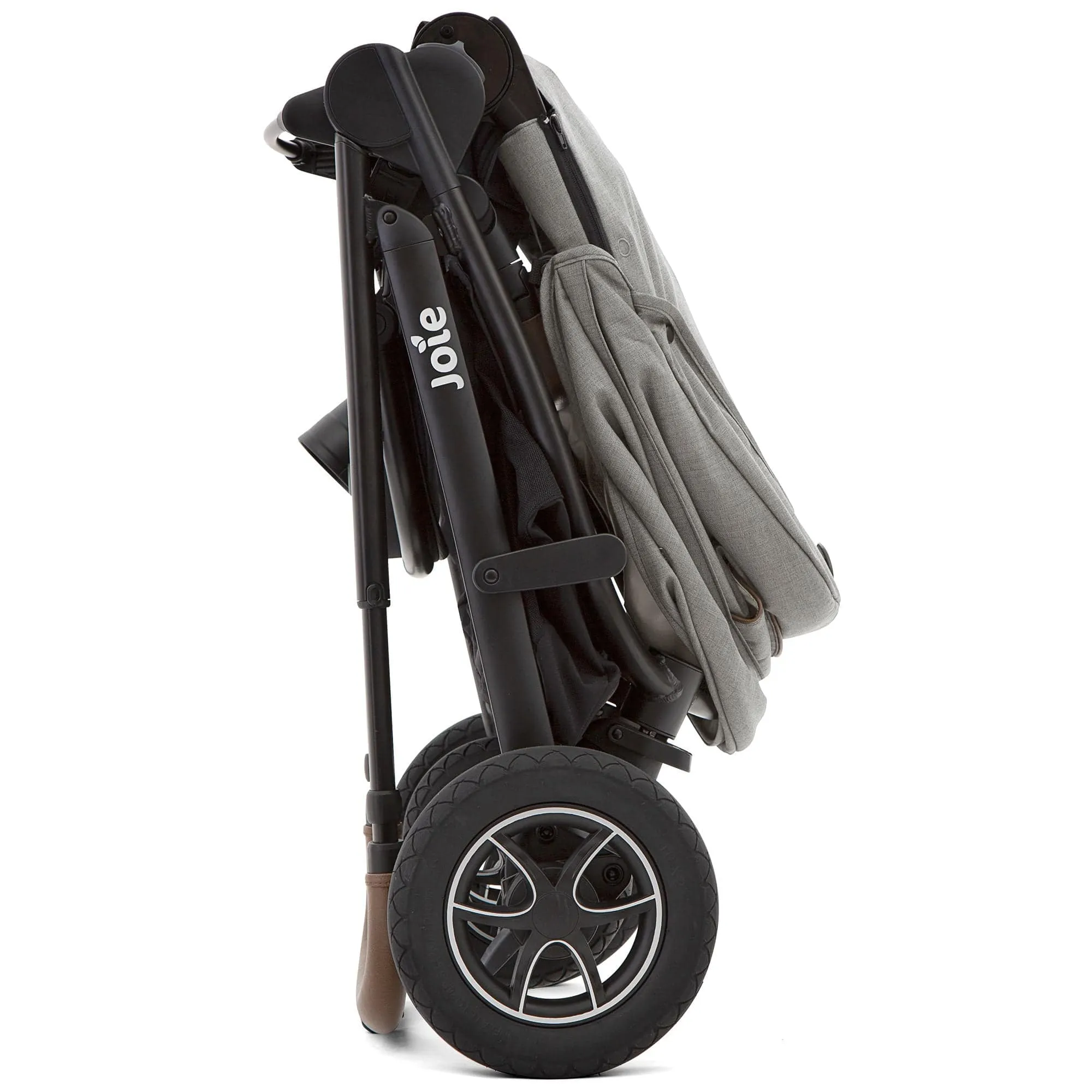 Joie Versatrax Pushchair and Ramble XL Carrycot in Pebble