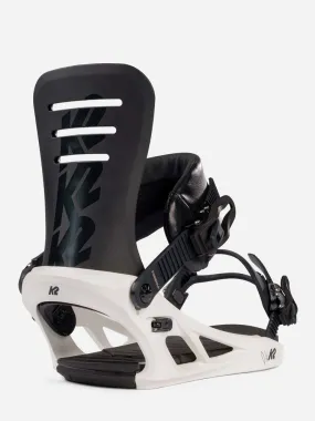 K2 2023 Formula Men's Snowboard Bindings Black/White-Jake Kuzyk