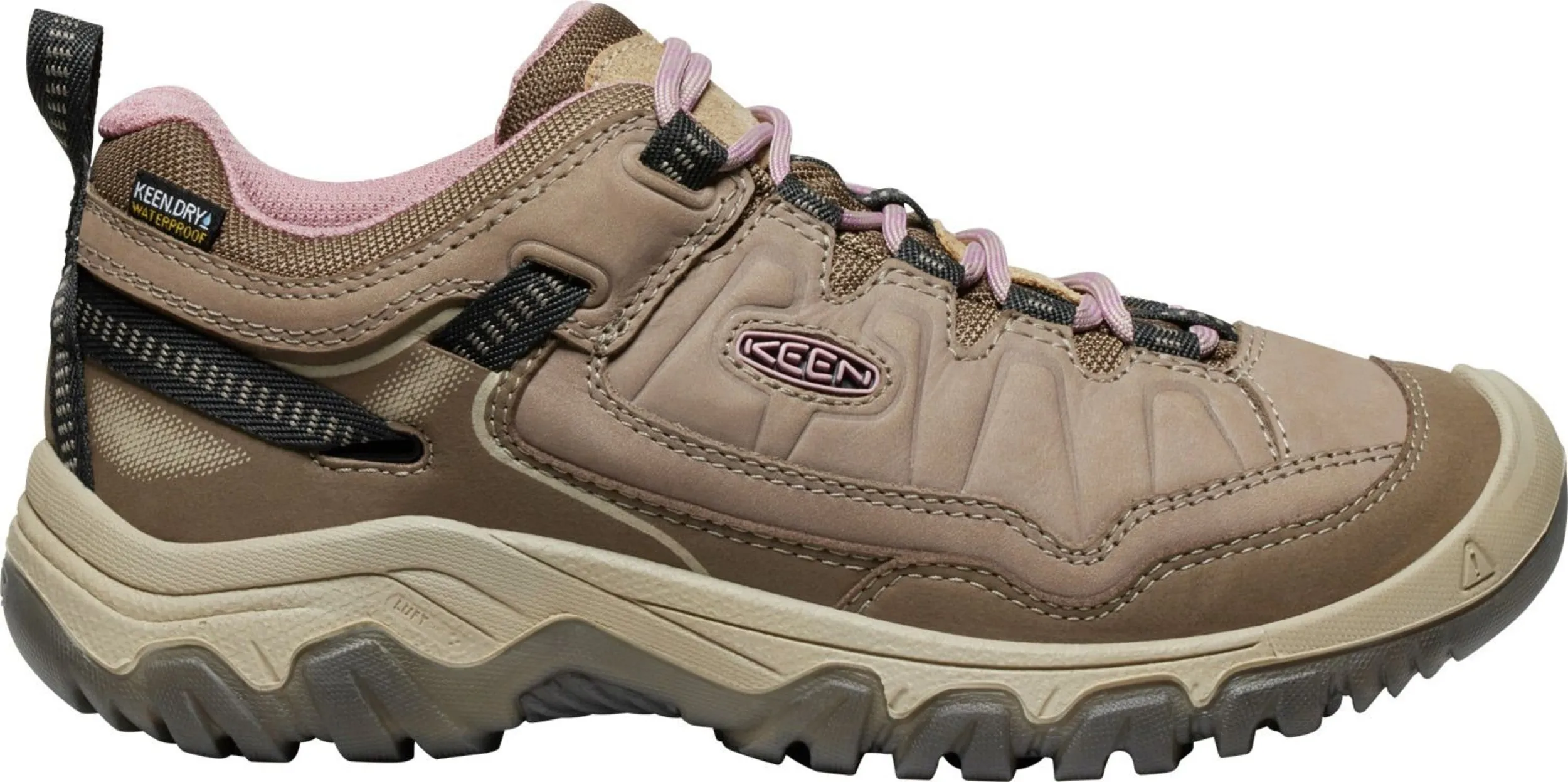 Keen Women's Targhee IV WP Brindle/Nostalgia Rose