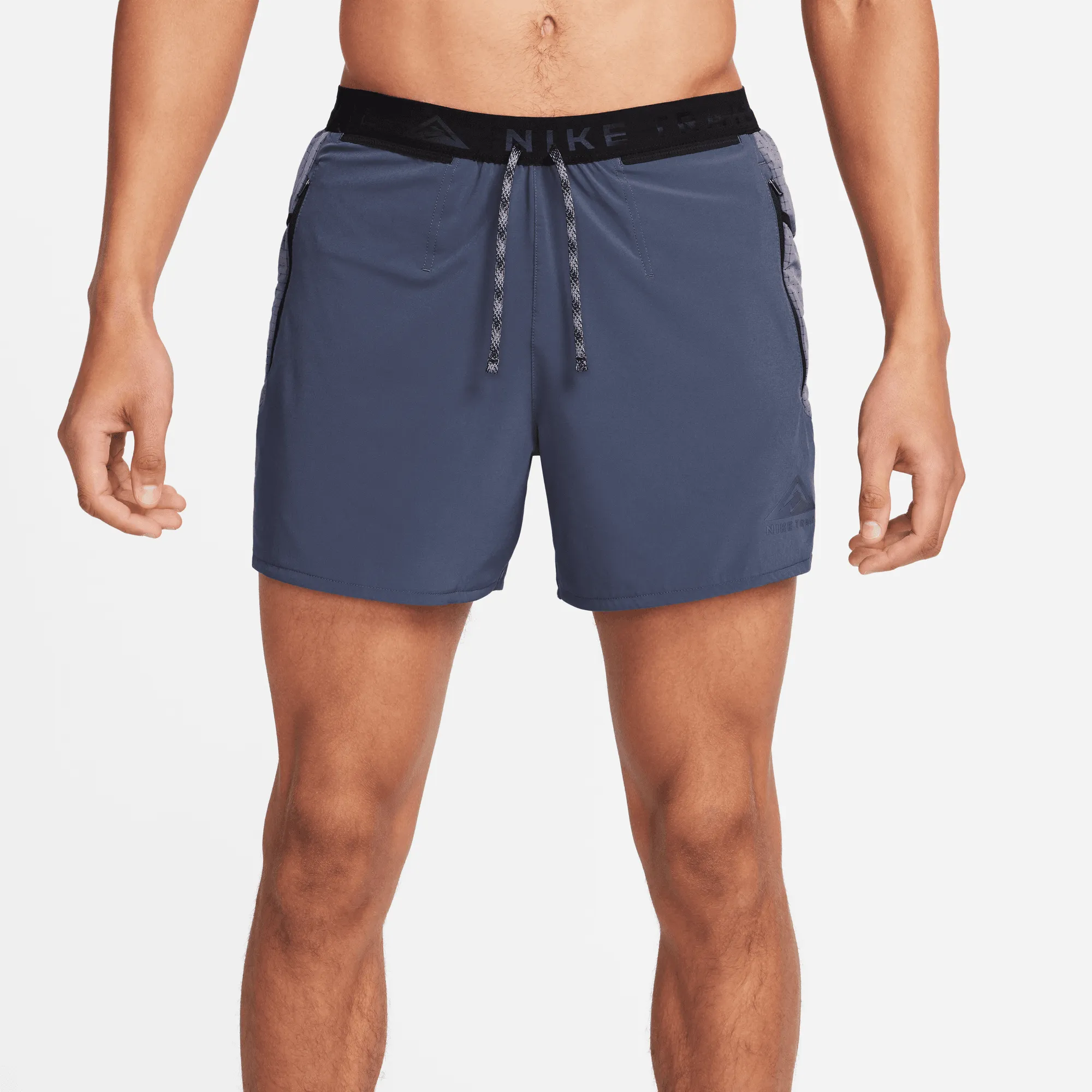 Men's Trail Second Sunrise 5" Brief-Lined Shorts (437 - Thunder Blue/Light Carbon/Black)