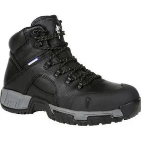 Michelin Men's Hydroedge 6" Steel Toe WP Work Boot -Black- XHY866