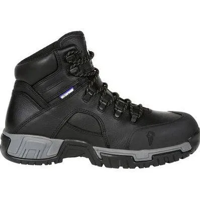 Michelin Men's Hydroedge 6" Steel Toe WP Work Boot -Black- XHY866