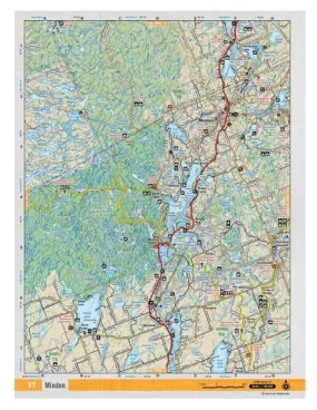 Minden Waterproof Topographic Map | CCON37 | Backroad Mapbooks