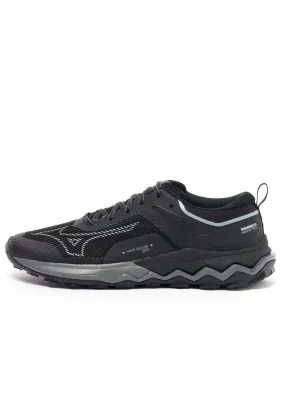 Mizuno Men's Wave Ibuki 4 GTX Trainers - Black / Metallic Gray / Dark Shadow