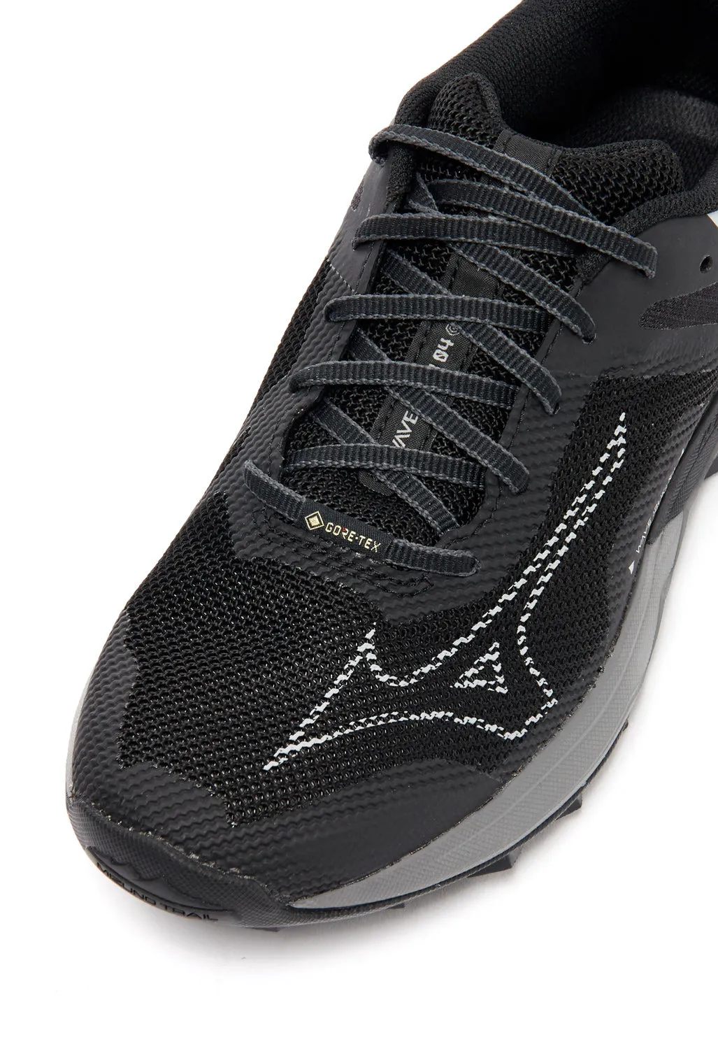 Mizuno Women's Wave Ibuki 4 GTX Trainers - Black / Silver / Quiet Shade