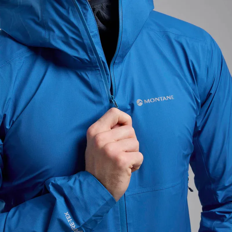 Montane Men's Phase Nano GTX Waterproof Jacket - Electric Blue