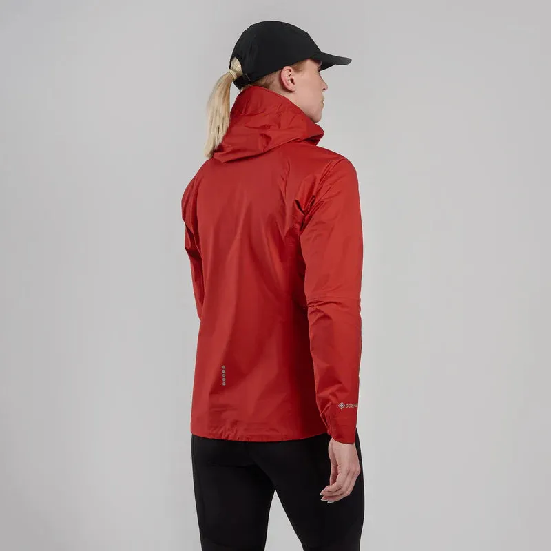 Montane Women's Phase Nano GTX Waterproof Jacket - Saffron Red