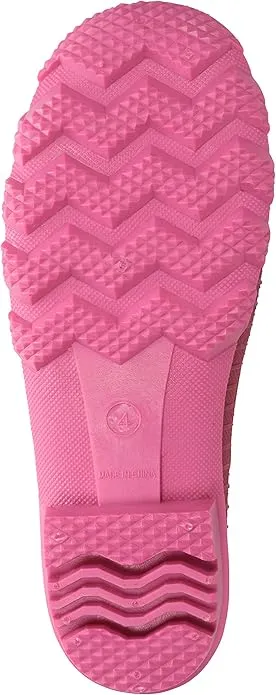 Mountain Warehouse Plain Kids Wellies - Waterproof, Soft Jersey Lined Wellington Boots with Gripped Sole for Boys & Girls