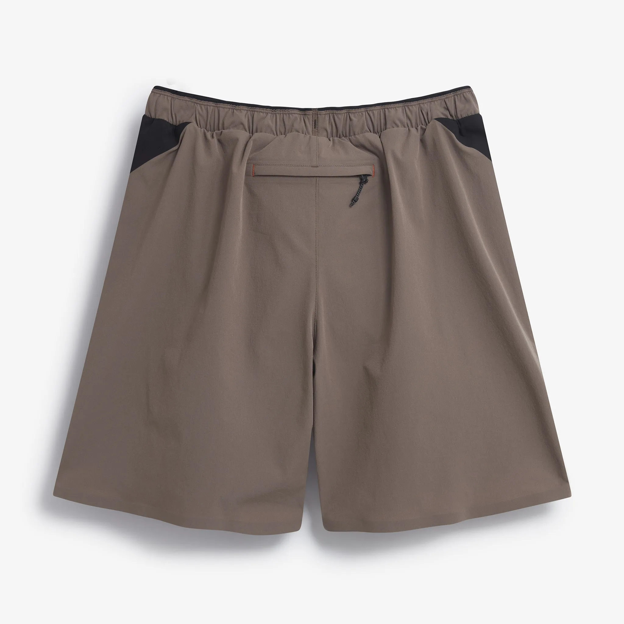 Norda x Soar Men's Run 17cm Shorts Deep Taupe / Black