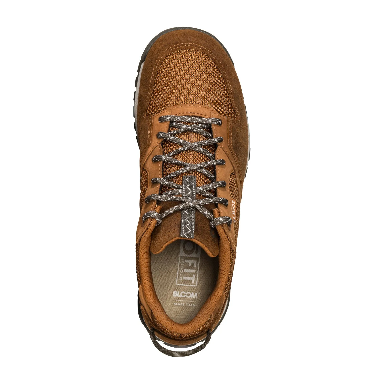 Oboz Bozeman Low Suede Lace Up Trail Shoe (Men) - Toasted Pecan