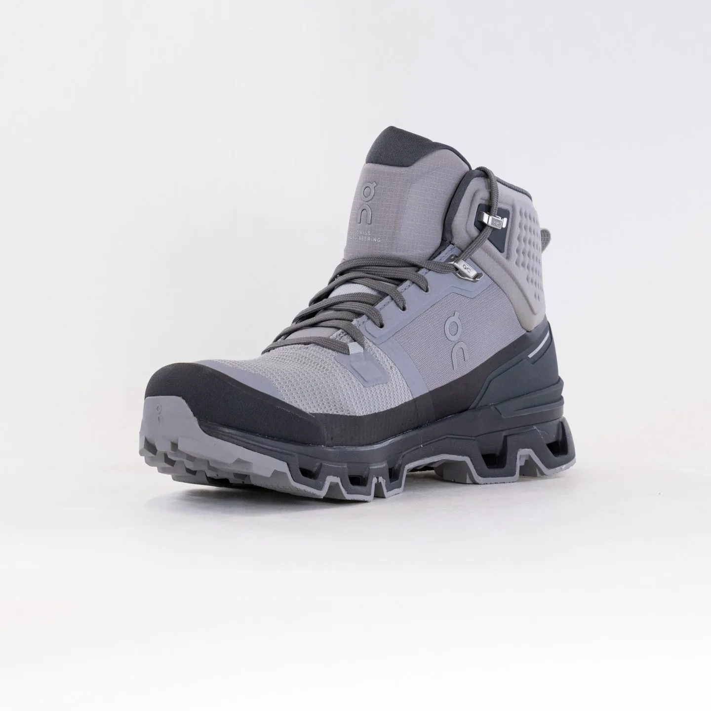 On Cloudrock 2 Waterproof (Men's) - Alloy/Eclipse