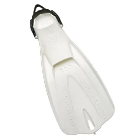 Open Box ScubaPro Go Travel Dive Fins - White, Size 2XL