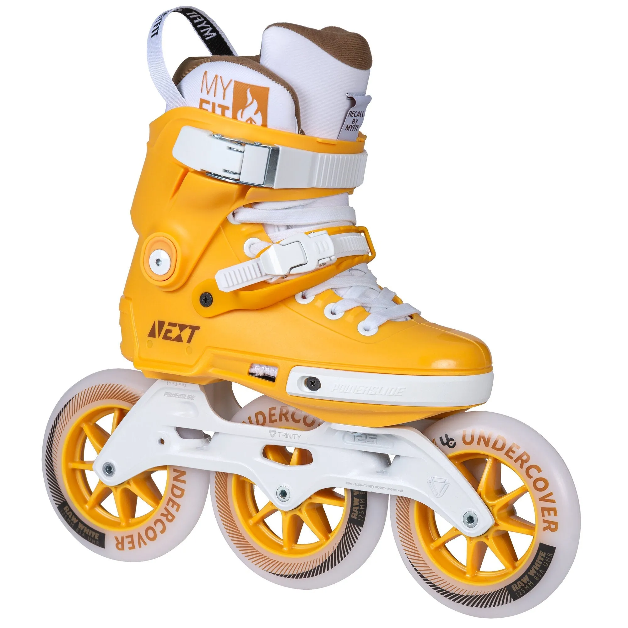 Powerslide Next Mustard 125 Inline Skates