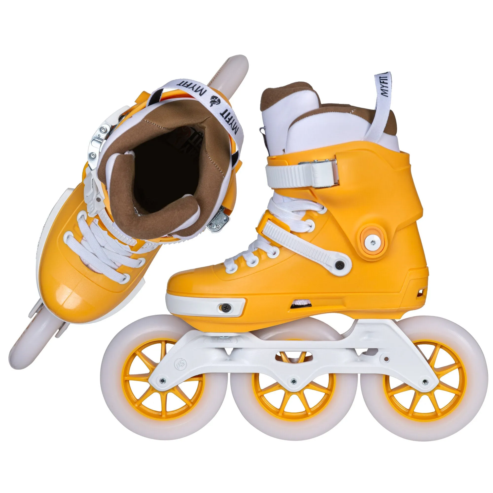 Powerslide Next Mustard 125 Inline Skates