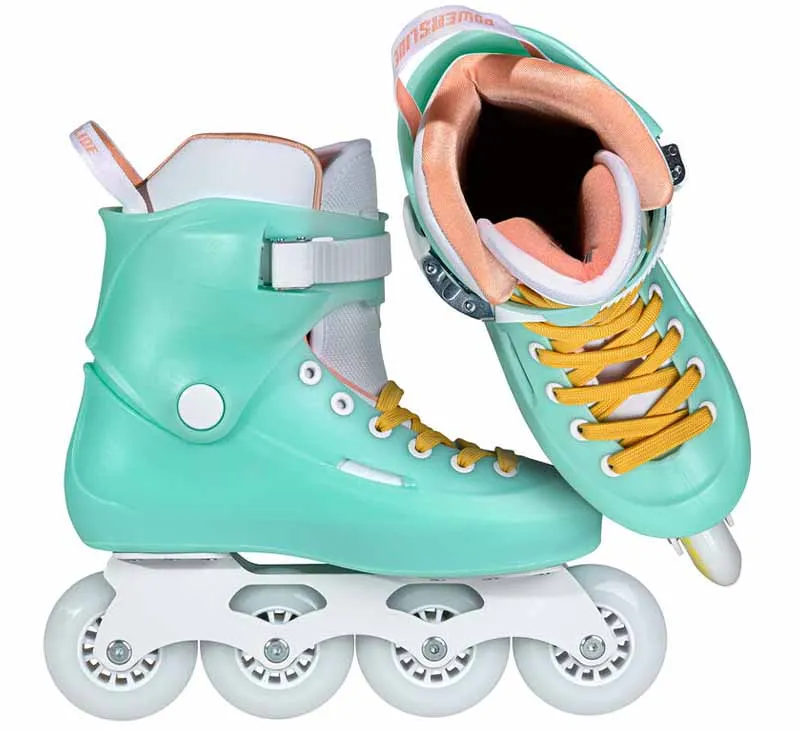 Powerslide Zoom Baby Blue 80 Skates