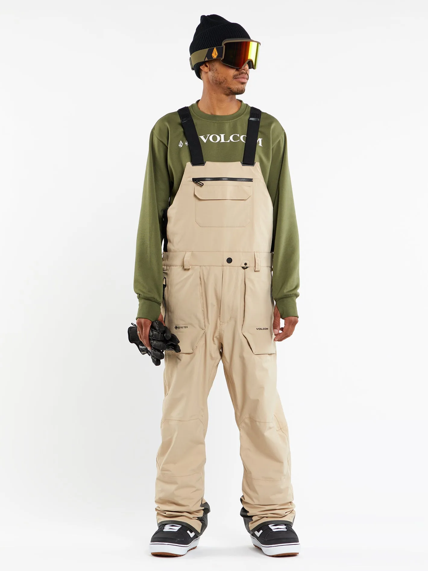 Rain Gore-Tex Bib Overall - KHAKIEST