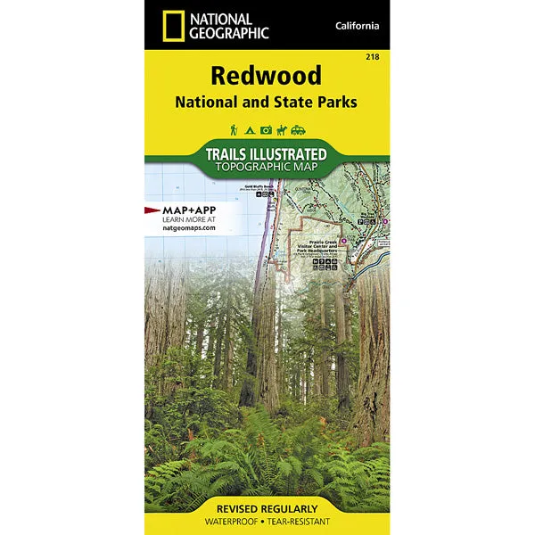 Redwood National and State Parks Map