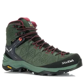 Salewa Alp Trainer 2 Mid GTX Womens Duck Green/Rhododendron