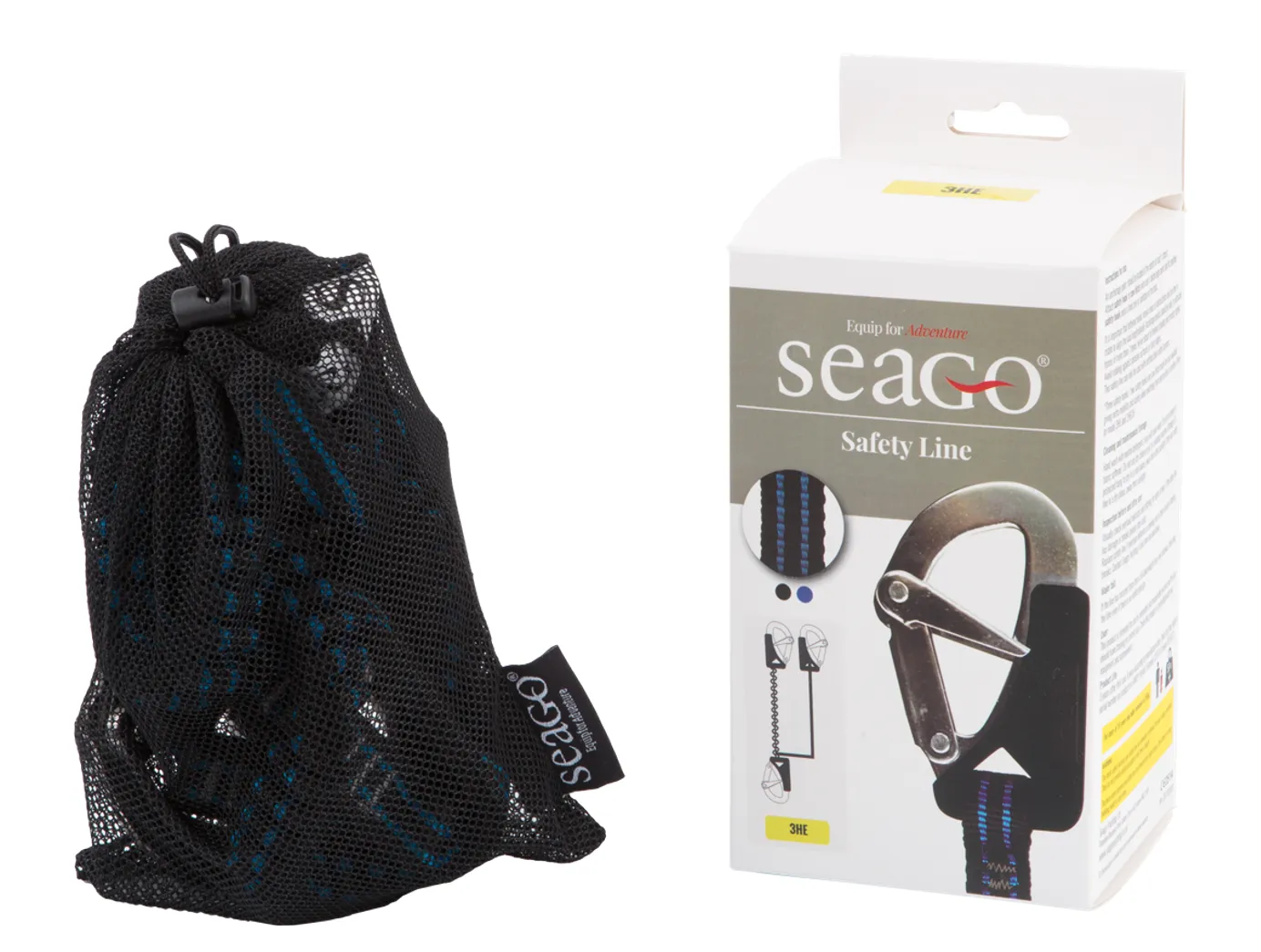 Seago Triple Hook Safety Line Elastic