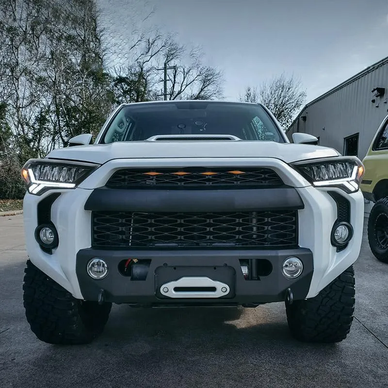 Shark Teeth Style LED Headlight With Dynamic DRL for 2014-2023 Toyota 4Runner